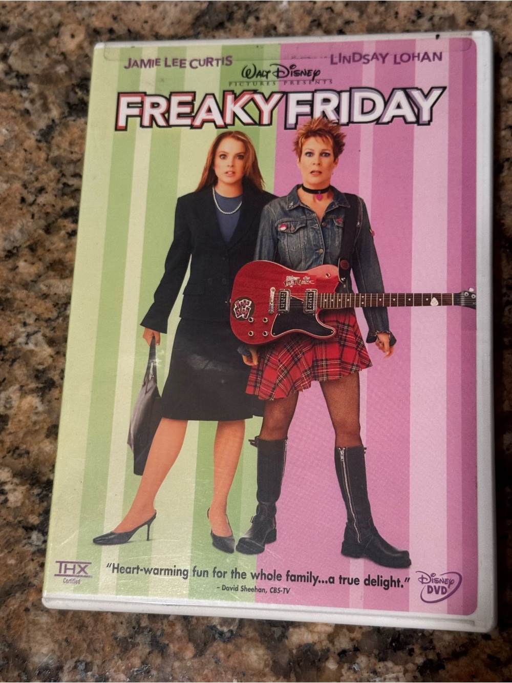 Disney Freaky Friday DVD - Pink, Green, Red